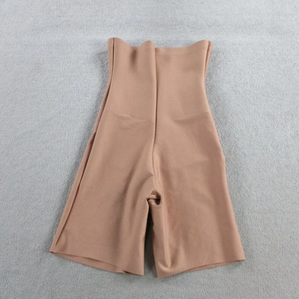 SKIMS Seamless Sculpt Mid Thigh Shorts Womens Medium Sienna Tan Shaping NWOT - Picture 2 of 7